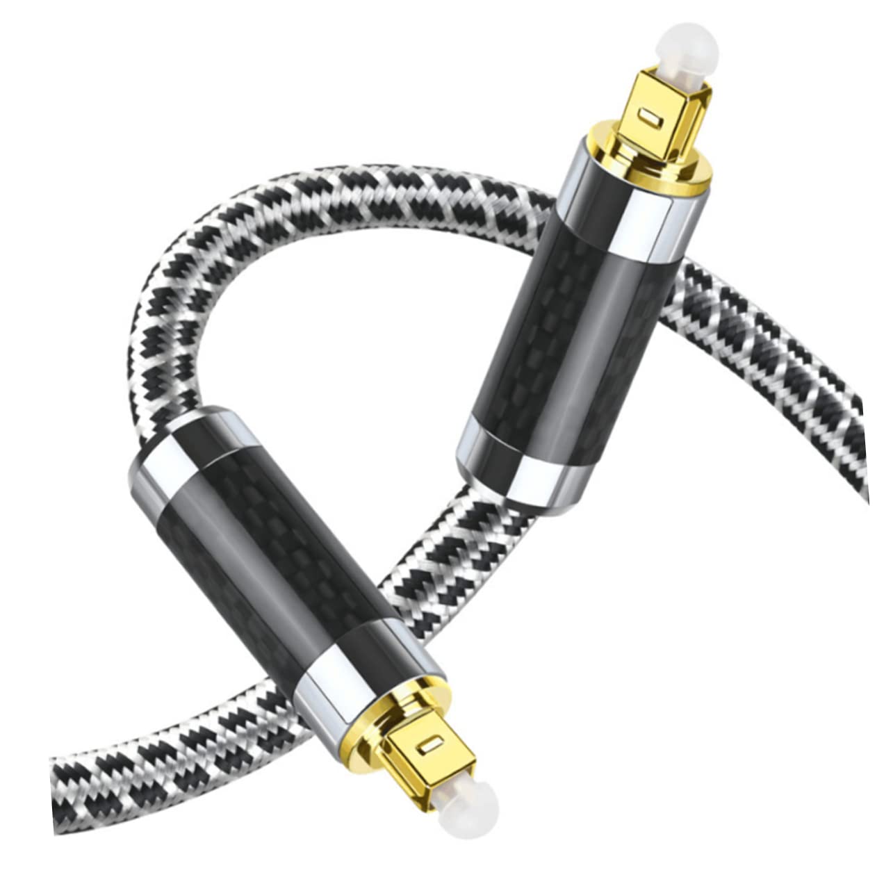 Cable de audio digital para cine casa toslink cable optico para equipos de sonido 8