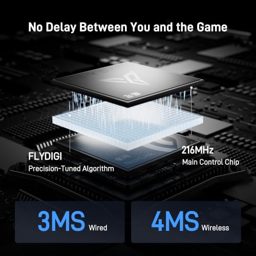Image of FLYDIGI Vader 5 Pro PC Controller, FORCEFLEX Joysticks, 3ms Low Latency | FORCESWITCH Triggers, 8 Remappable Buttons, Triggers & Grips 4-Motor Vibration, 1000mAh Battery, 3 Connection Methods