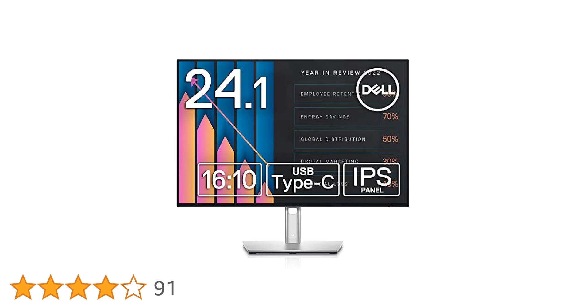Amazon.co.jp: Dell U2421E 24.1インチ USB-Cハブ モニター