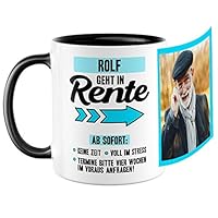 Pagma Druck Tazza "Finalmente In Pensione" – Regalo Divertente Per Nuovo Pensionato O Pensionata – 330 Ml - 2