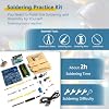 EIELE Soldering Practice kit Multi-Functional capacitance Measuring Instrument Measuring Frequency Excellent Soldering Practice Project Suitable for School Teaching and Beginners Soldering Required