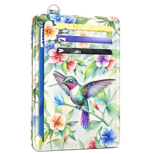 SEAVILIA Small Credit Card Holder for Women, Slim RFID Blocking Wallet