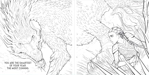Image of Fourth Wing: The Official Coloring Book