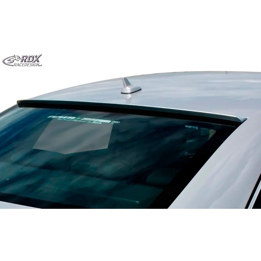 Lèvre becquet de toit compatible avec BMW Série 5 E60 Sedan 2003-2010 (ABS), noire