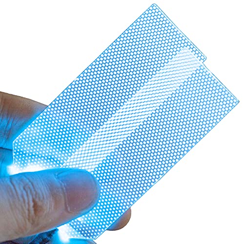 Flexible Helmet Decorations led Lights Flexible Cosplay DIY kit Decorations RGB Light Superhero for Men Gifts Blue