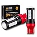 Alla Lighting T20 7440 7443 LED Flash Brake Lights Bulbs 2800 Lumens Xtreme Super Bright 12V 5730 33-SMD Car Truck Red Strobe Flashing Stop Light Replacement 7441 7444 7443LL 7440LL W21W