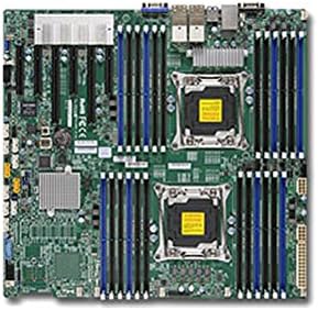 SUPERMICRO MBD-X10DRI-T4+-O Chipset C612, USB 3.0, 4 x 10 Gigabit LAN, On-Board Graphics Enhanced Extended Motherboard - Multi-Colour