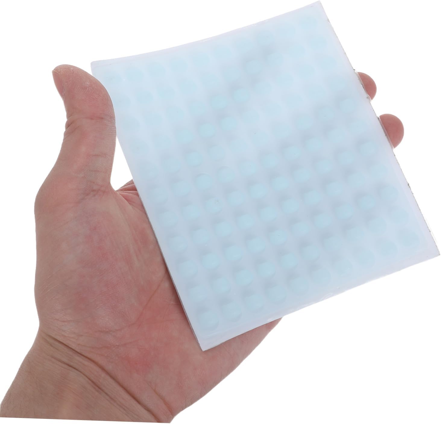 Levemolo 550pcs Silicone Self-Adhesive Bumper Pads for Doorknobs and Furniture, Noise Reduction and Impact Cushioning Protectors, for Play Areas and Nursery Rooms