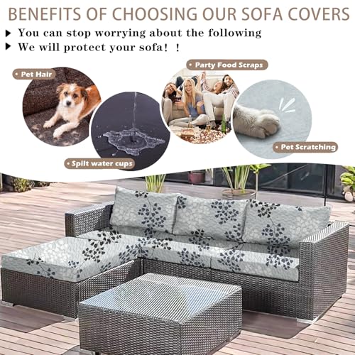 Housse coussin extérieur imperméable lot de 2 taille M pour chaise de jardin - 4