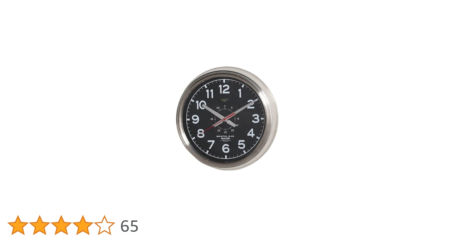 新品 ウォール クロック ブリストル S-30 BD ダルトン 時計 インテリア dulton-s30wdbd_01.jpg