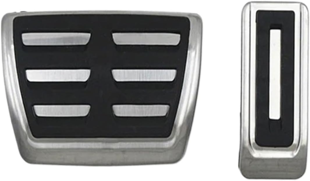 Car Pedal Pad Pedal For VW For Transporter For Multivan T5 T6 For Caravelle Stainless Steel Fuel Brake Footrest Pedal AT MT(AT)