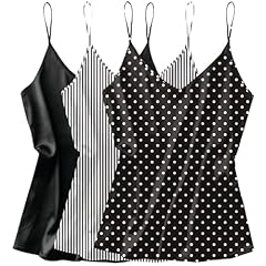 Black/Black&white Stripes/Black Polka Dots