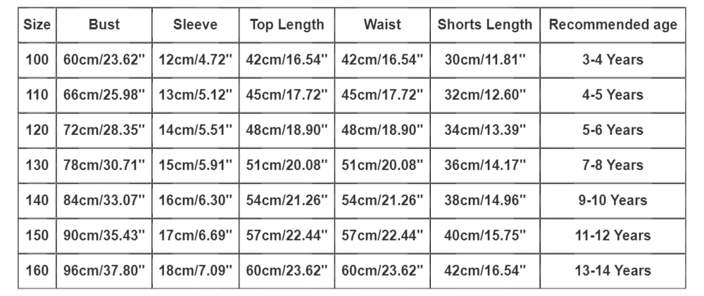 Chándal para niña, ropa deportiva, chándal para niños, niñas, verano, informal, manga corta, juego para camiseta, bolsillo superior, pantalones cortos