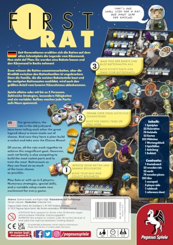 Pegasus Spiele 51232G First Rat, medio – Ansicht 2
