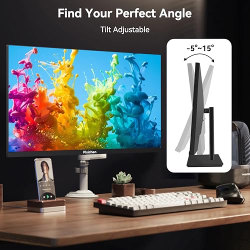 Image of 27 Inch Computer Monitor, QHD 2K 100Hz IPS Gaming Monitor, Frameless Eye Care PC Office Monitor with HDMI /USB C /DP, FreeSync, VESA, Tilt Adjustable
