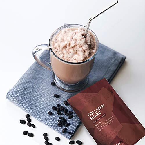 Keto Chocolate Almond Shakes - 100% Grass Fed Collagen Protein by Bone Broth Expert Dr. Kellyann - Gluten Free, Dairy Free, Soy Free, Non-GMO - Perfect for Keto, Paleo & Weight loss Diets (7 servings)