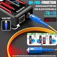 Netzwerk-Kabeltester mit optischem Leistungsmesser für RJ45,RJ11,CAT5,CAT6 – Ansicht 5