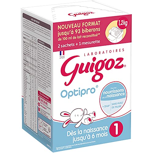  GUIGOZ Optipro 1 - Lait bébé 1er âge en poudre...