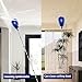 10.5 Feet Cobweb Duster with Extension Pole, Adjustable Gutter Cleaning Tools, Washable Cleaning Duster Kit for Cleaning Cobweb and Ceiling Fans, House Siding, Floors, and Roof Leaves Debris
