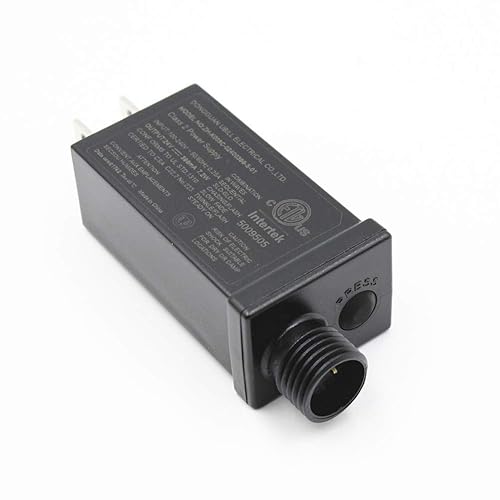 Miniatura 8 de Fuente de alimentación LED de 24 V, transformador LED clase 2, impermeable, IP44 de bajo voltaje de uso estacional, enchufe LED de EE. UU. CA para