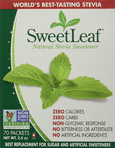 Promo Discount Up To 70% Off Sweetleaf Stevia 70 Piece Sweetener Packets (Pack of 2)