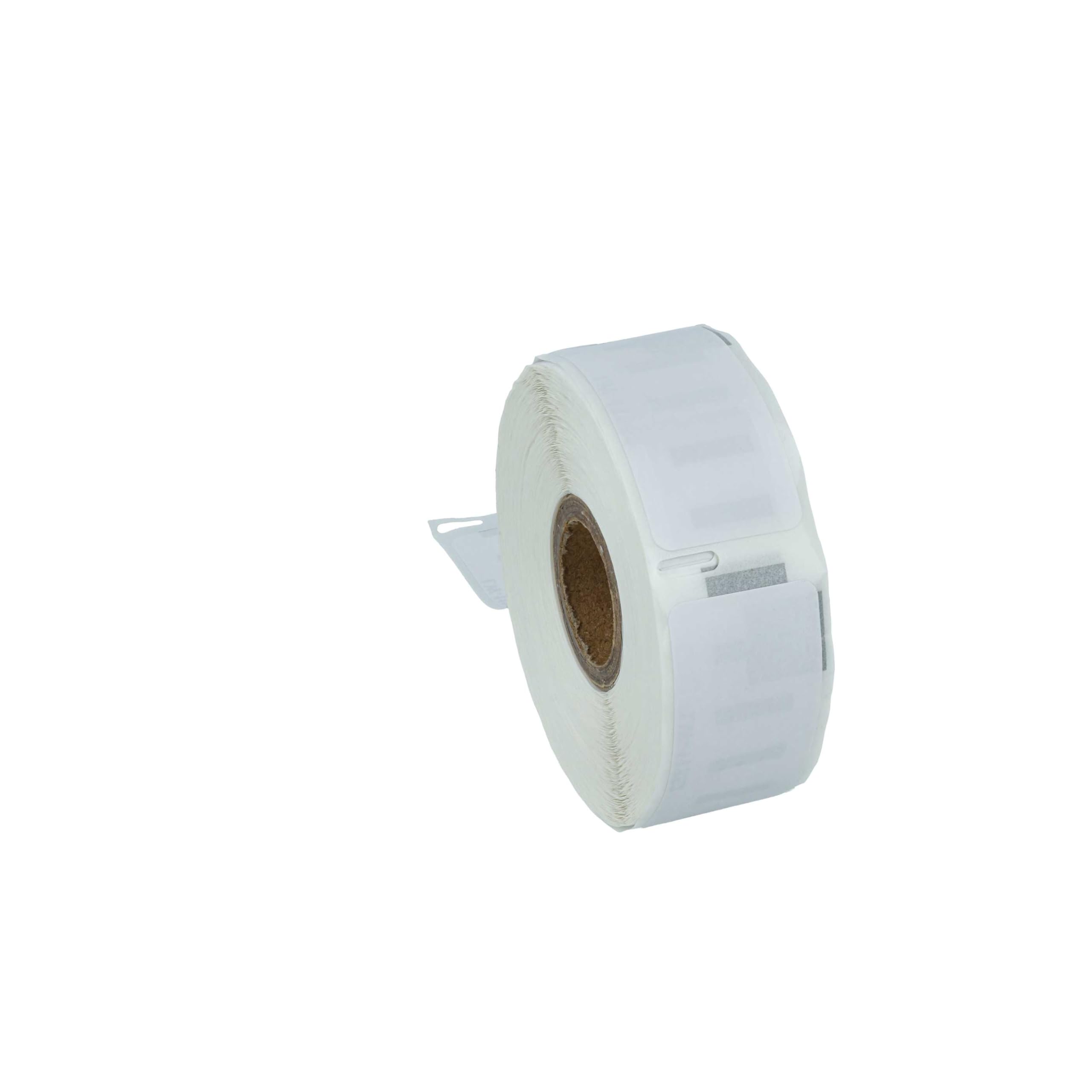 vhbw 10 x rolka etykiet 25 mm x 54 mm (500 etykiet) kompatybilna z Seiko Smart Label Printer SLP620, SLP650 biała etykieciarka