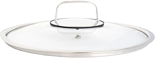 LIVWELL DiamondClad - Tapa de vidrio templado de 10 pulgadas para el juego de utensilios de cocina híbridos, regalo para el hogar y la cocina, para