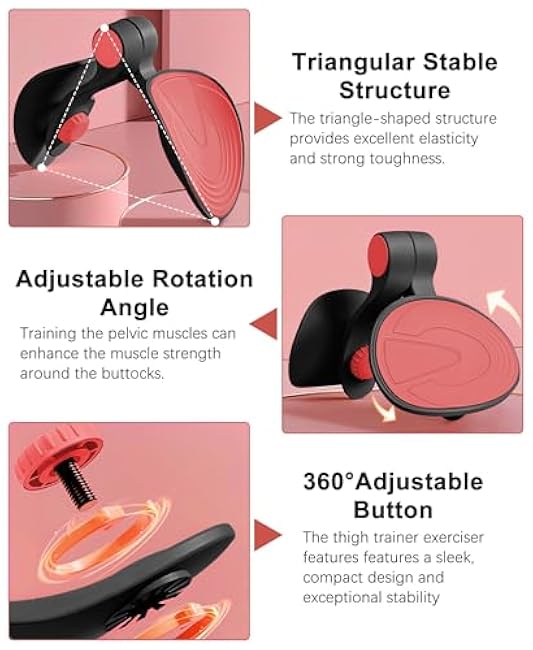 Hip Trainer Kegel Exerciser, Pelvic Floor Trainer, Inner Thigh Exerciser for Women, Pelvic Floor Muscle Exercise Devices