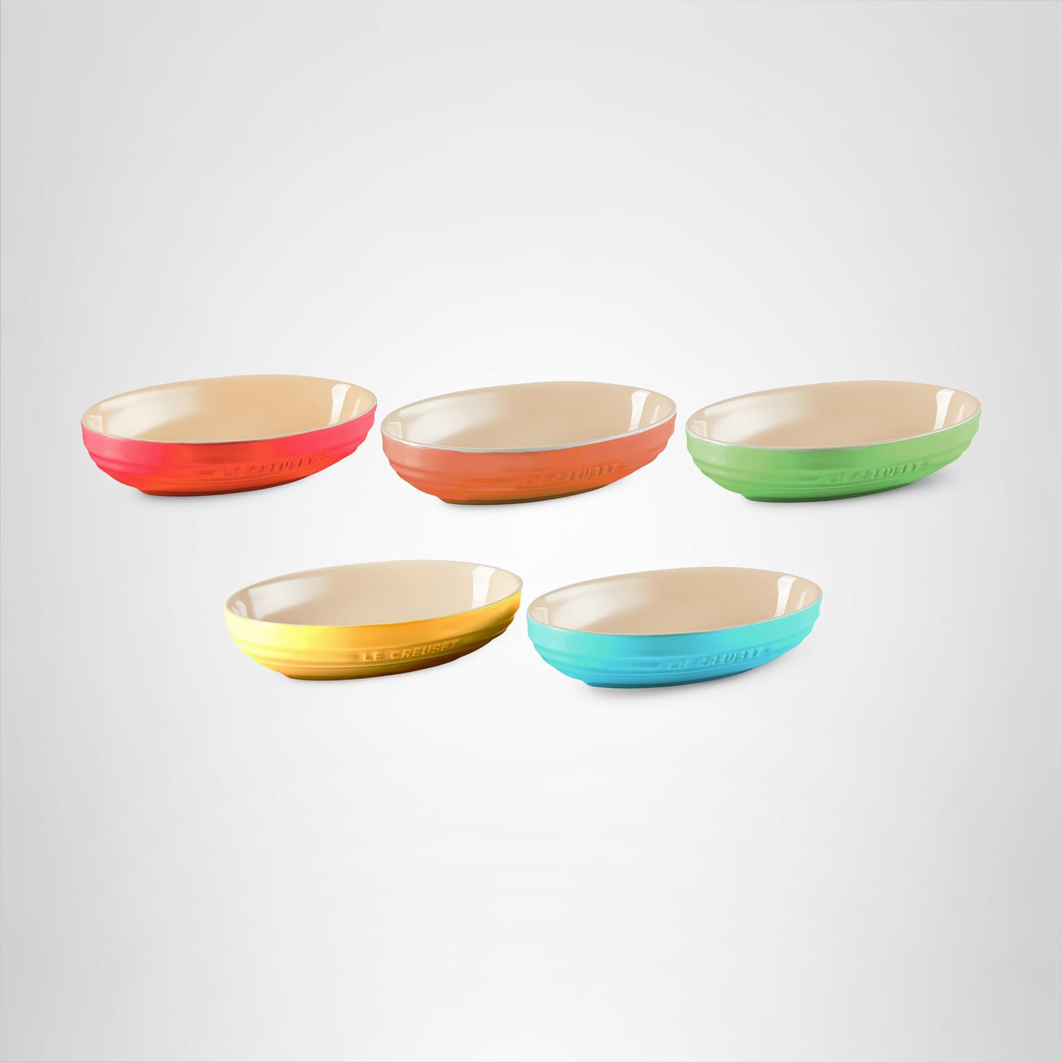Amazon｜ル・クルーゼ(Le Creuset) オーバル・ボール 23cm レインボー