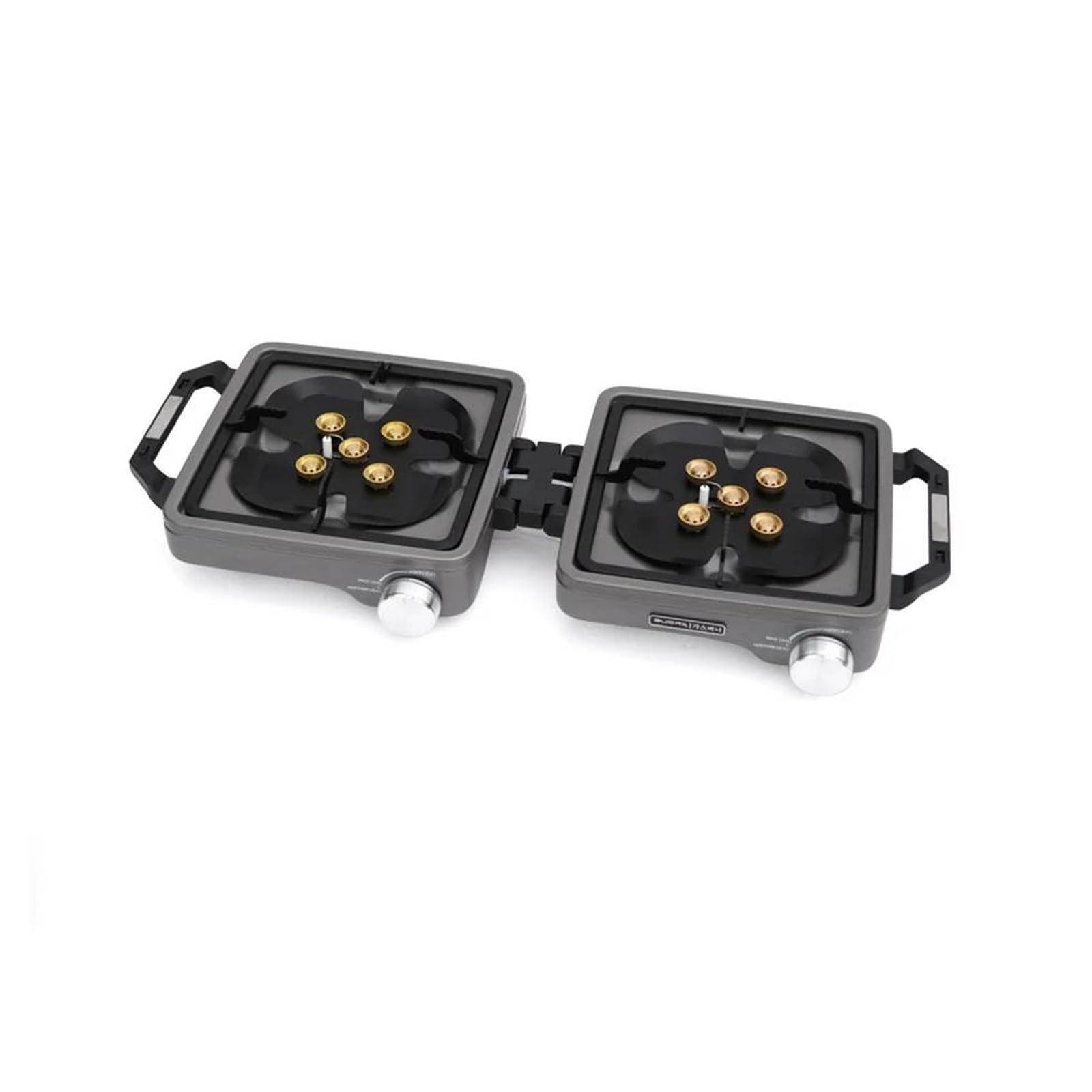 LKHLTBF Outdoor Burner Camping Gas Stove BBQ Grill 8800W High Power Double