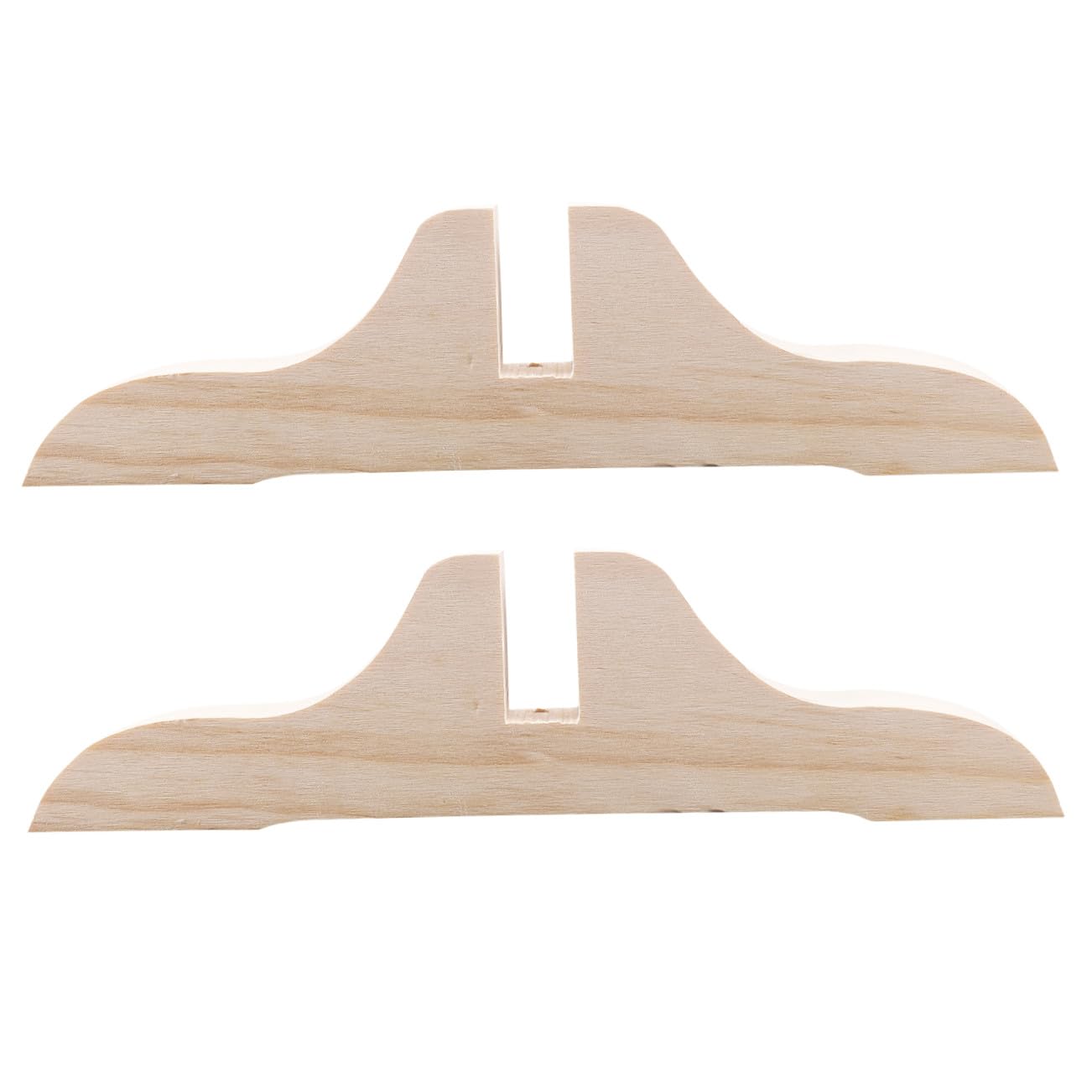 Séparateur de pièce en bois base robuste résistante 2pcs
