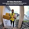 WYZE Wired Doorbell Camera v2(existing doorbell Wiring Required), 2K Security Video Doorbell, Color Night Vision, 2-Way Audio, Package Monitor, Works with Alexa & Google Assistant. Free Expert Setup