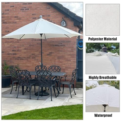 Housse de parasol de terrasse pour éviter la décoloration due aux rayons UV