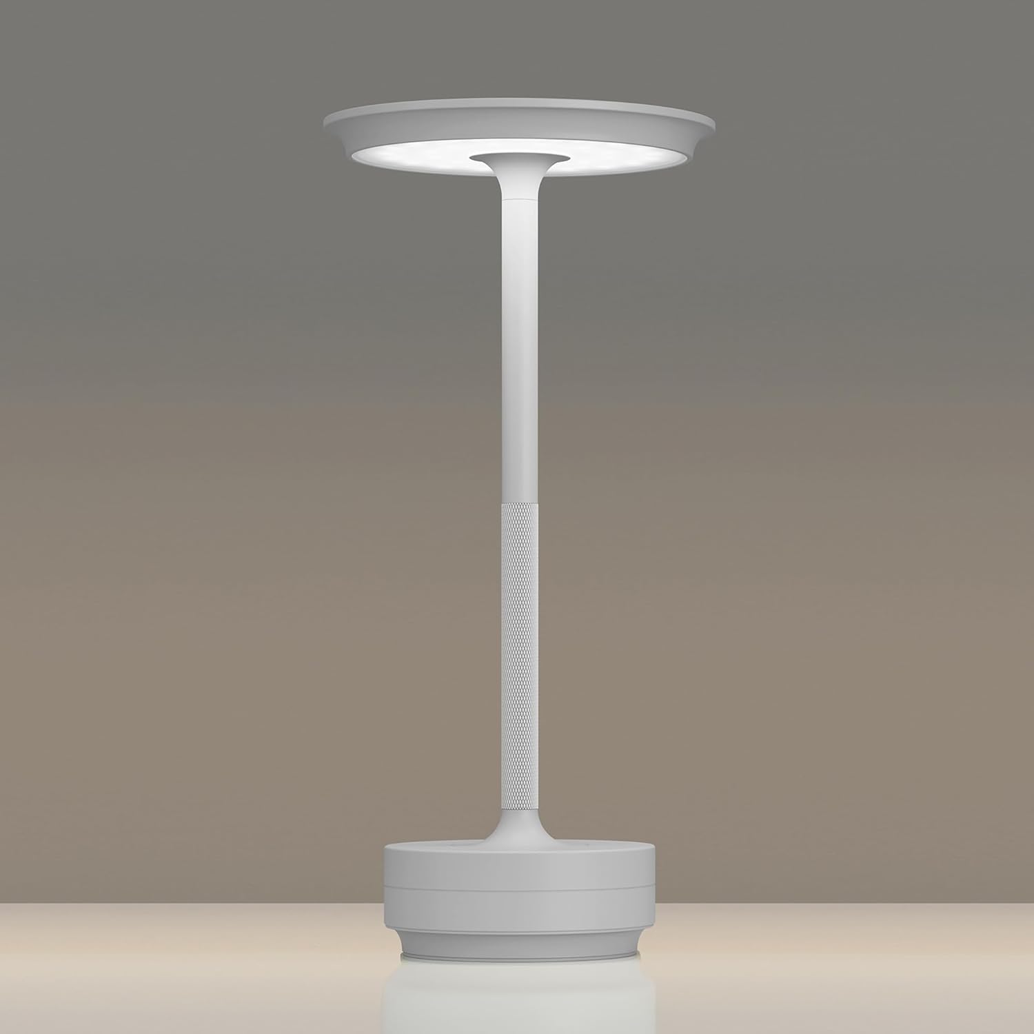 2 Pack Rechargeable Cordless Table Lamps, Portable 5000mAh Battery Table Light, 3 Color Stepless Dimming LED Table Light with Memory Function, for Outdoor/Dinner/Patio/Restaurant.(Gold)