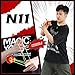 MAGICYOYO Professional Unresponsive Yoyo N11, Alloy Aluminum Yo yo for Adults/Advanced, Dual Purpose Yo-yo Replacement Responsive Bearing for Kids Beginner+12 Strings+ Storage Bag
