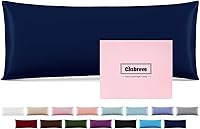 Vista 31 de Funda de almohada de seda para cabello y piel, de seda de morera, suave, transpirable, lisa de ambos lados, de seda natural, con cremallera, 1 Azul