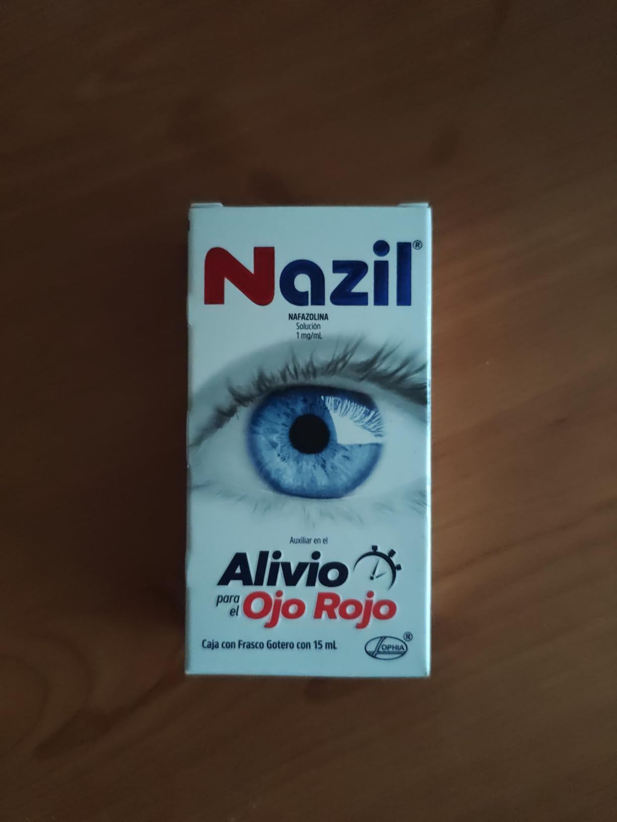 Nazil Ofteno gotas 15 ml, Alivio Rápido del Ojo Rojo : Amazon.com.mx ...