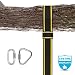Tree swing hanging kit , Tree Swing Straps for Outdoor 1 pc, 10ft Strap, Holds 3150 lbs(SGS Certified), Heavy Duty Carabiner Lock Screws, Genuine Quality | Easy & Efficient(Yellow