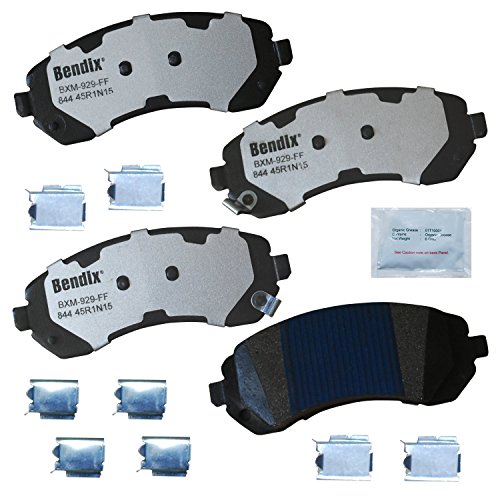 Image of Bendix Fleet Metlok MKD844FM Brake Pads for Select Models Buick Rendezvous Venture,Oldsmobile Silhouette Aztek