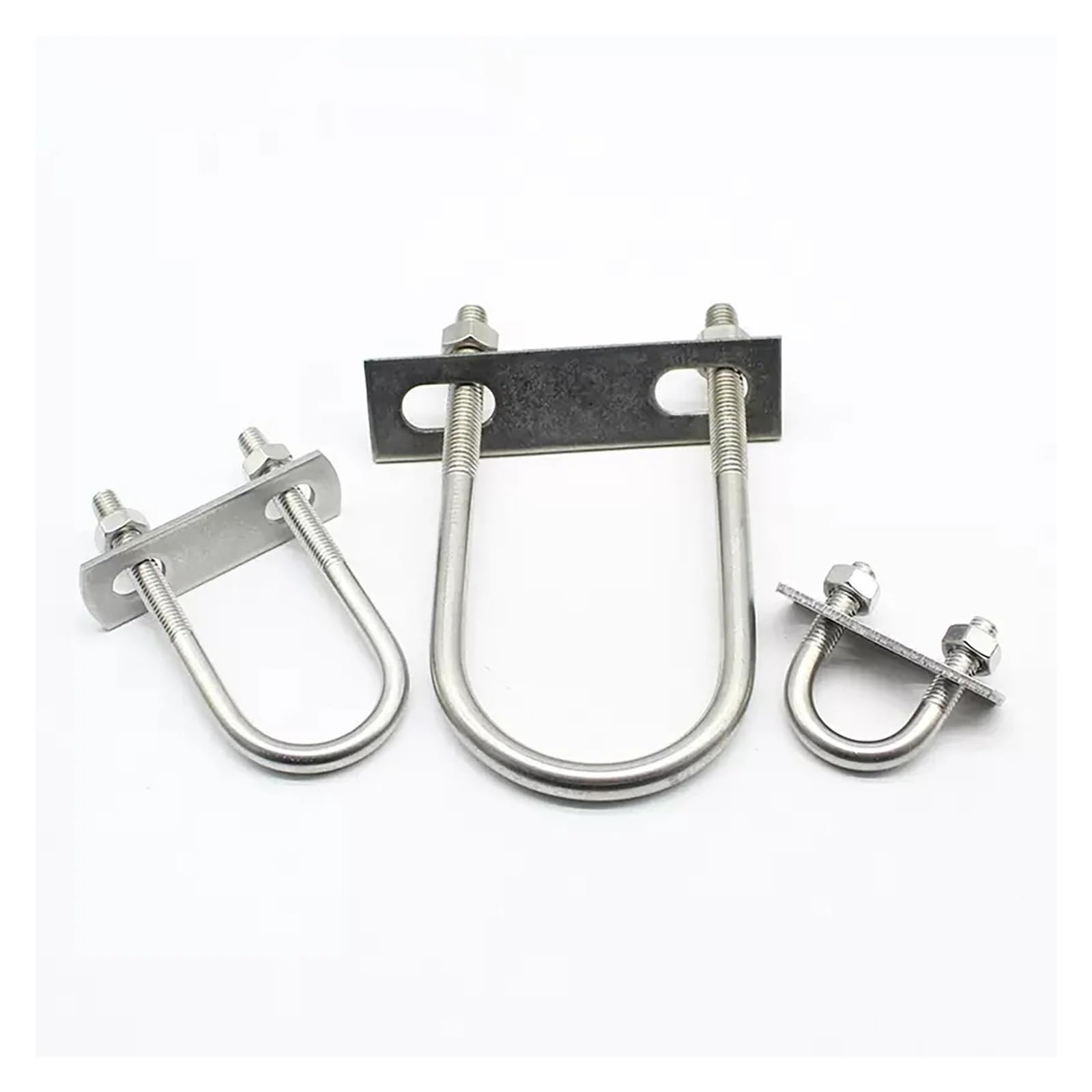 Bullone Bullone a forma di U in acciaio inossidabile 304/cerchio quadrato/cerchio a cavallo(1set M10x114x148)