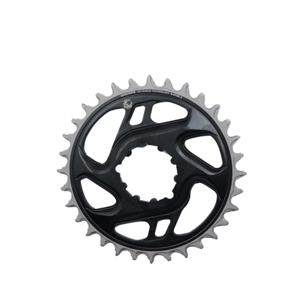 Platos para Bicicletas Plato Compensado de 3 mm/6 mm Plato de Montaje Directo de 12 velocidades 30T/32T/34T Plato Ovalado 32 MTB (Color : Gx 6mm Offset 32t)