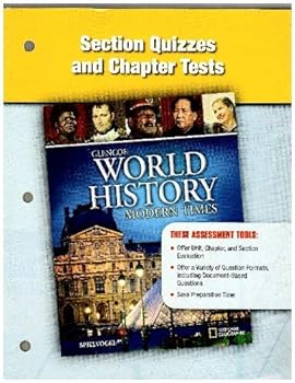 Paperback Section Quizzes and Chapter Tests (Glencoe World History, Modern Times) Book