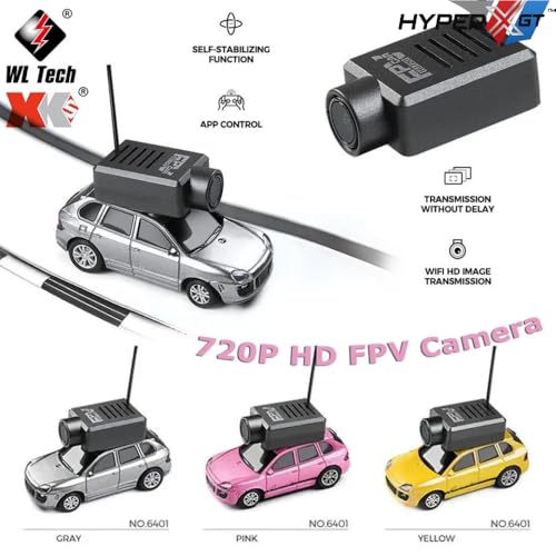 Image of 1 /64 Scale FPV Mini RC Car | WiFi App Remote Control with Camera | Multiplayer Mini Racing Vehicle