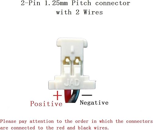 Miniatura 2 de LJCELL Batería CMOS para Dell Alienware Alpha R1 Steam Machine i5 i7 de escritorio, fija la batería de luz amarilla BIOS RTC CR2032 con cable de 2