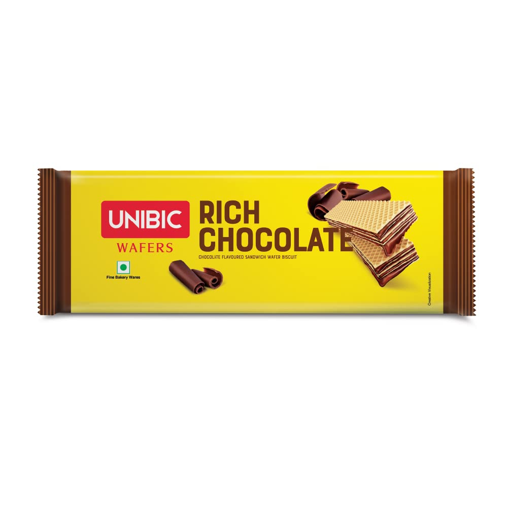 Unibic Rich Chocolate Wafers - 75gm