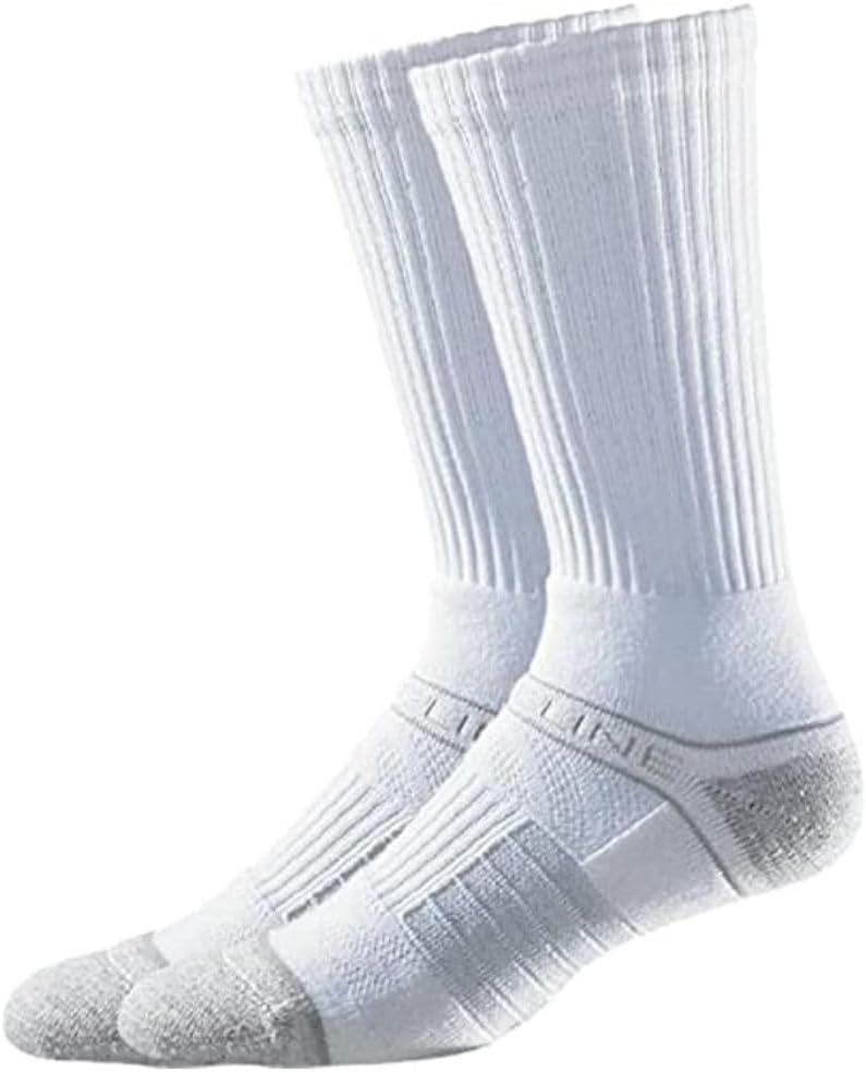 Strideline Premium Athletic Crew Sock 1 Pair - Small, White 2