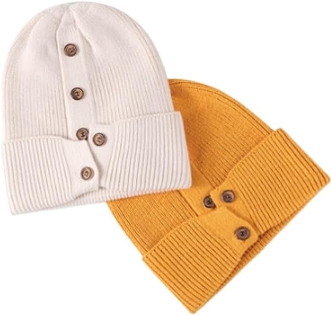Outdoor Warm Brimless Dome Knitted Hat Travel Ear Protection Woolen Hats