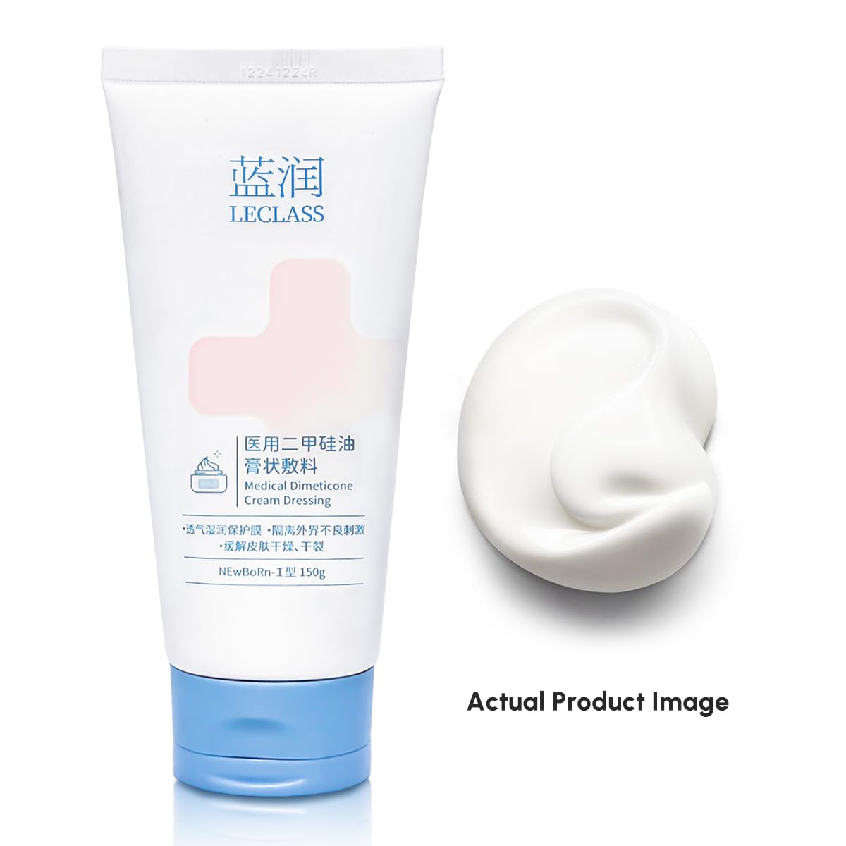 HomeLava Silicone-Based Soothing Protection, 150g Skin Cream for Facial & Body, Gentle Moisturizing Cream, Fragrance Free Cream, Soothing Skin Cream for Adults