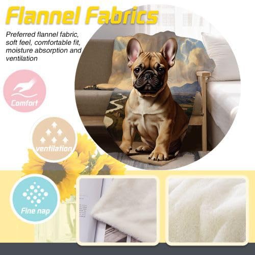 Couverture Polaire 240 x 260 Animaux Chiens, Couverture Polaire Grande Taille 240x260 cm | Usage Multiple comme Couette d'Appoint, Assure Une Protection Contre Le Froid B197