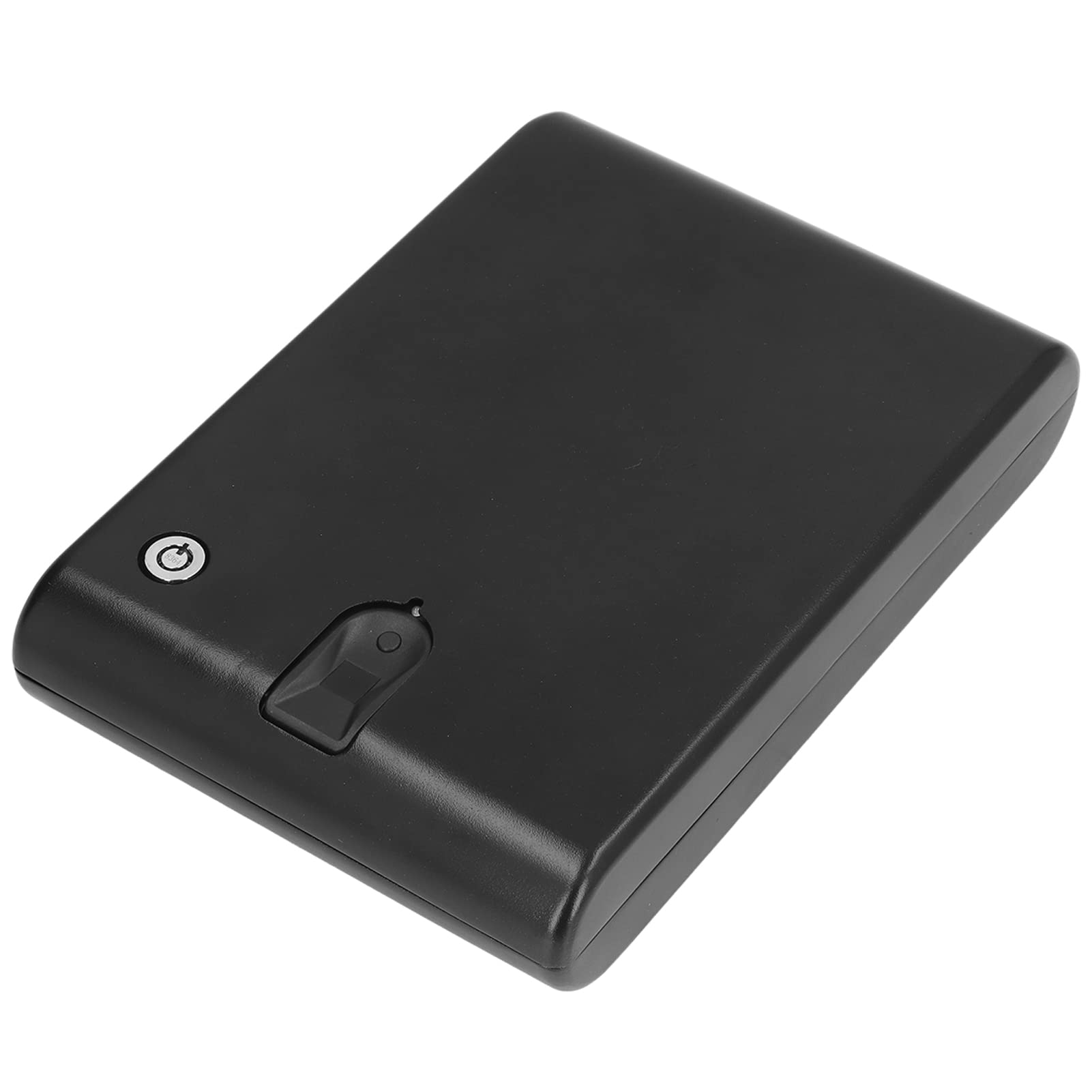 OS100SE Coffre-fort à Empreintes Digitales, Coffre-fort Portable en Acier à Accès Rapide pour Voiture avec Corde pour Documents de Bijoux en Espèces, s'adapte aux Espaces de Taille, Acier